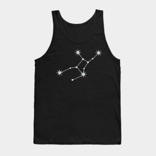 Virgo on Black Tank Top